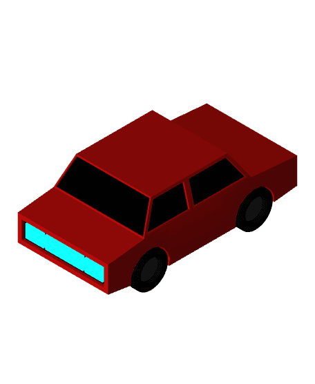 LOW POLY CAR.fbx 3d model