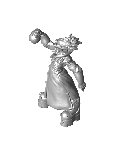 Doctor Potion - Goblin Brewers - PRESUPPORTED - Illustrated and Stats - 32mm scale			 3d model