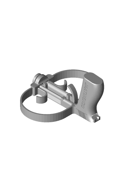 Nerfslinger X-Bow || Print-in-Place 3d model