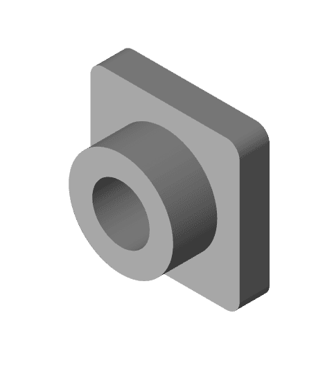 Toilet screw adapter 3d model