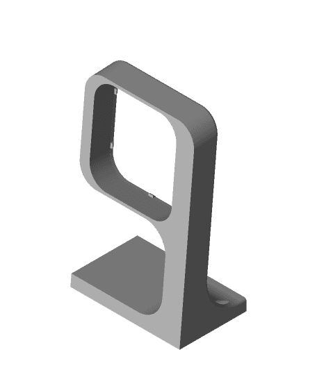 PineTime charging cradle stand 3d model