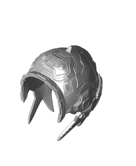 First Descendant Ultimate Lepic Helmet 3d model