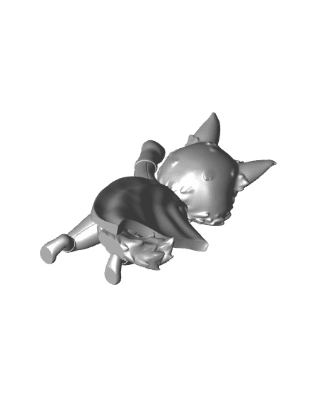 Comic Con Cat 3d model