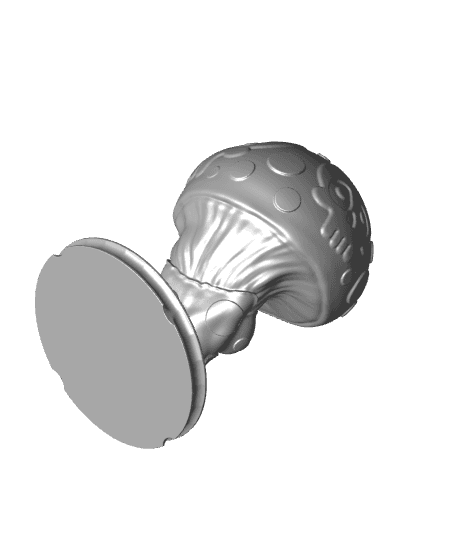  Skull Button mushroom storage box 3d model