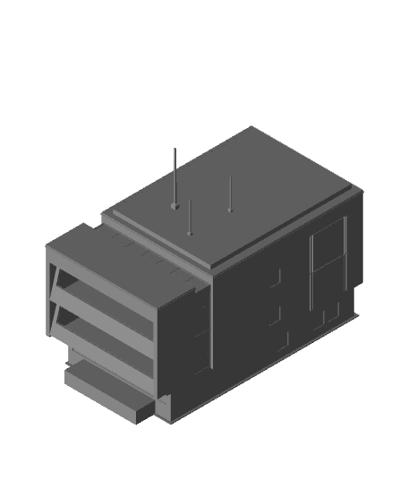 Residential Buildings.obj 3d model