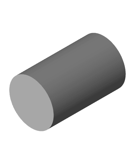 Capsule with lid 3d model