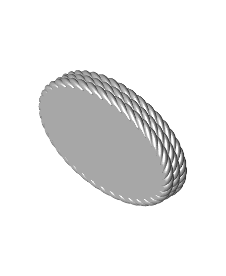 rope dish 3d model