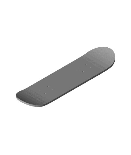 Skateboard_Deck 3d model