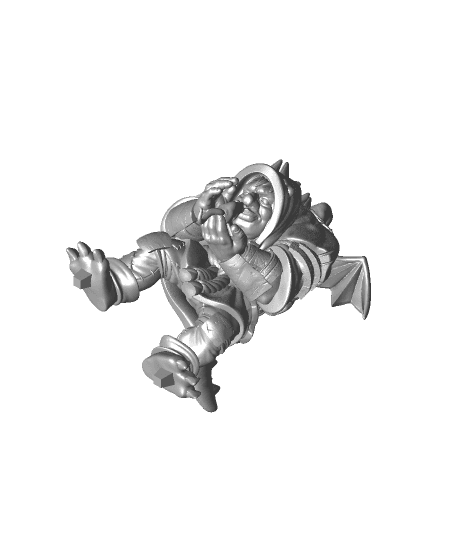 Igoth Rats | Hunchback with Costume 3d model