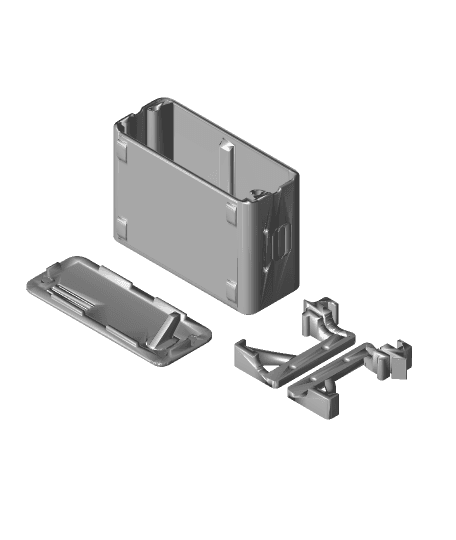 5x7cm Universal PCB Board Case 3d model