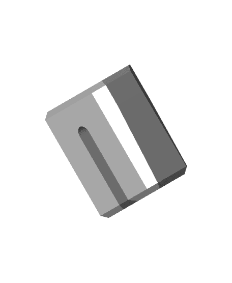 Internal Bin Stacking Pin 3d model