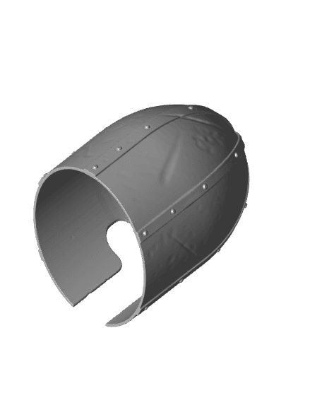 MEDIEVAL VIKING HELMET 3d model