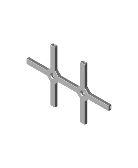 2x3 Lid Beam 3d model