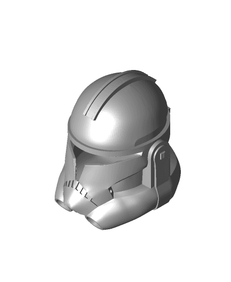 Captain Rex's Helmet Phase 2 (Star Wars) 3d model