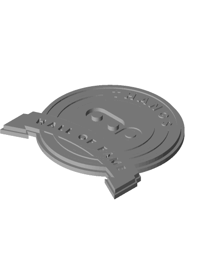 Thangs Hall of Fame Wall Art 3d model