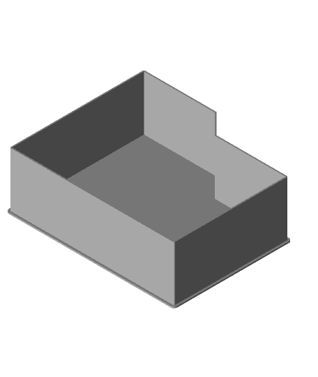 Directory, nestable box (v1) 3d model