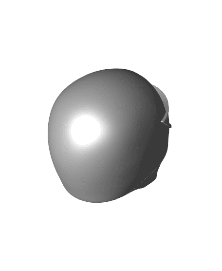 Zeo Ranger III Helmet [Custom Design] 3d model