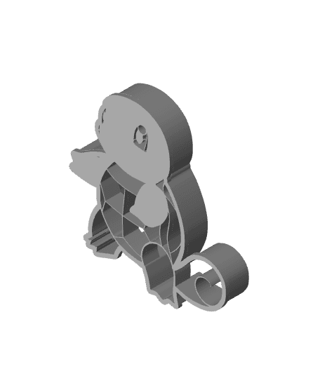 Squirtle Cookie Cutter, Biscuit Cutter 3d model