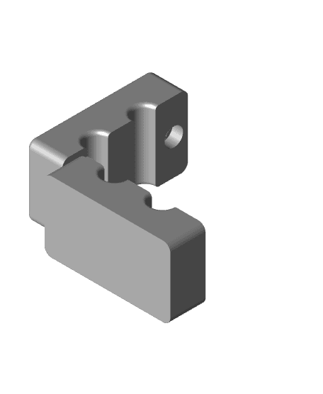 Double Magnetic Cable Clip 3d model