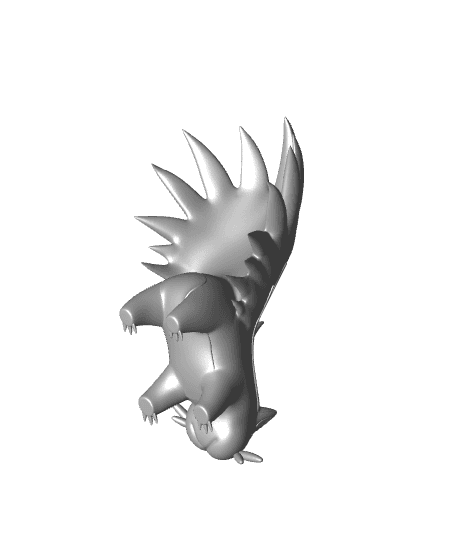 Pokemon Stunky #434 - Optimized for 3D Printing 3d model