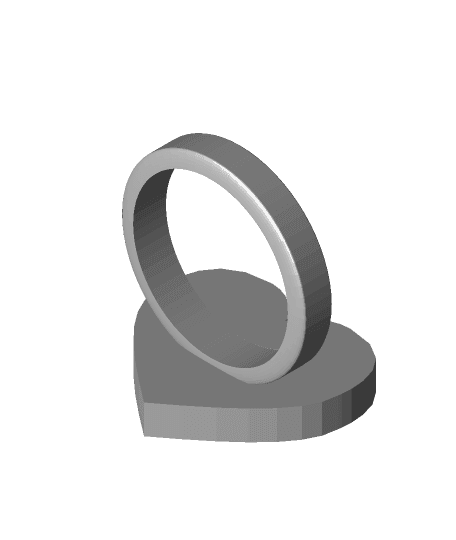 Heart Ring 💗💍 3d model