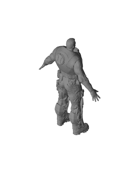 Nathan Summers Cable 3d model