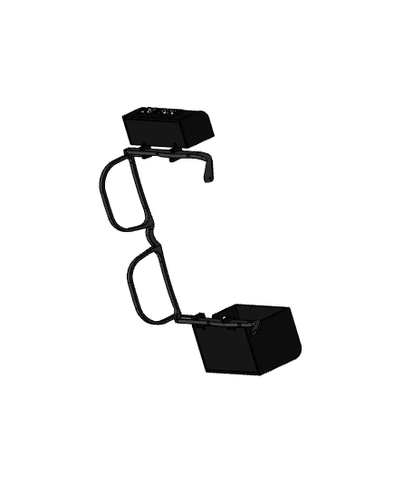 Smart Glasses with ESP32-CAM 3d model