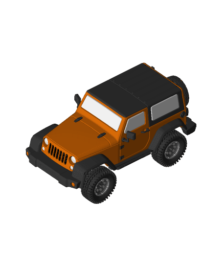 Jeep Wrangler Rubicon - 3D model by Roboninja on Thangs