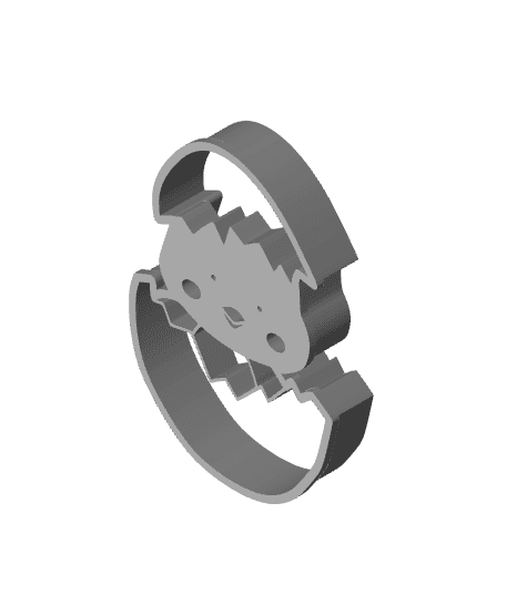 Chick Cookie Cutter, Biscuit Cutter 3d model