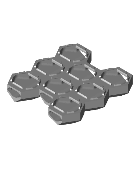 Hextraction - Rocky Gutters (Expanded Boards) 3d model