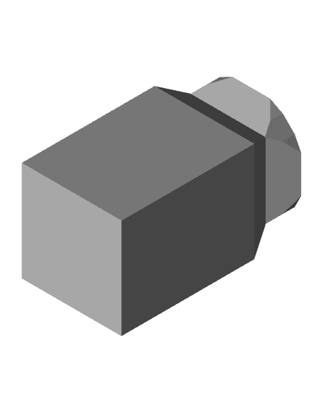 Box With Handle For Magnet 3d model