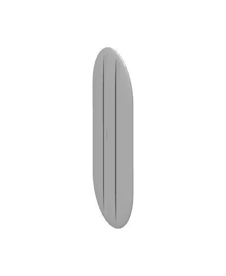 Silver Surfer Board  3d model