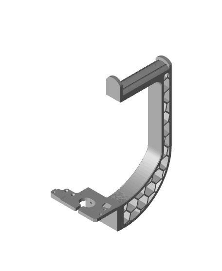 AD5M rear mount spool arm honey comb.stl 3d model