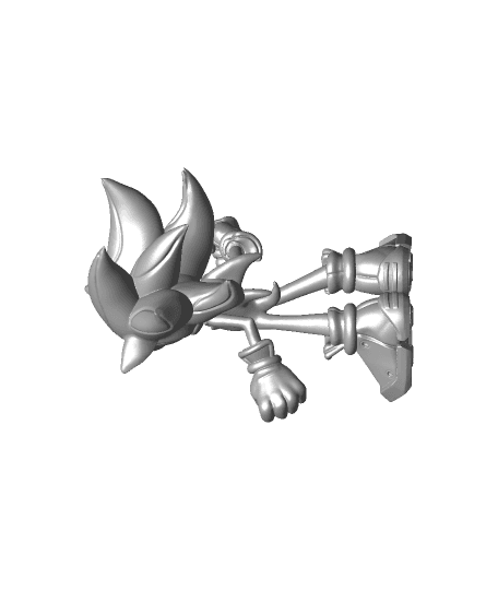 3D file Shadow - Sonic the Hedgehog 2 Fanart 🦔・3D printing idea