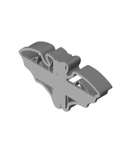 Bat Cookie Cutter, Biscuit Cutter 3d model