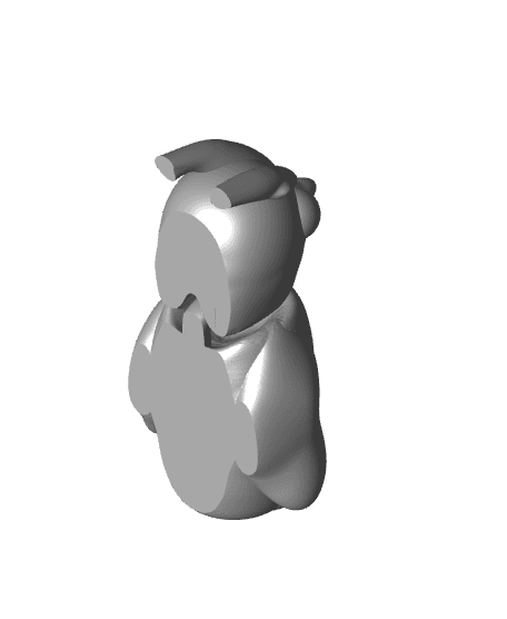 Erect Crested Penguin 3d model