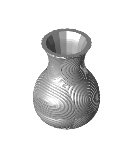 Ring Vase 3d model