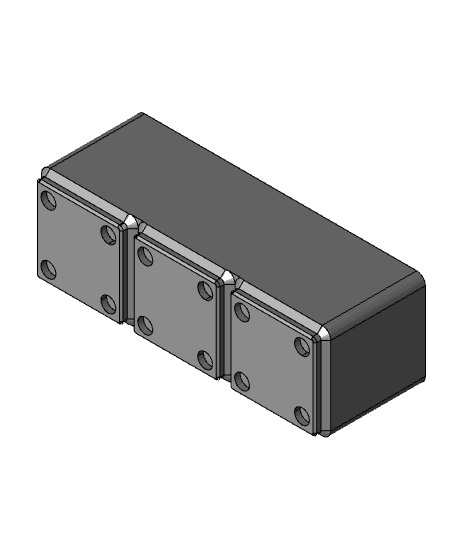 Gridfinity - Eyelet Die Holder 3d model