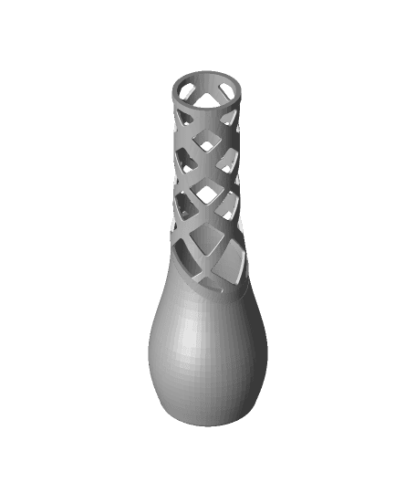 3D Printed Voronoi Vase Design 3d model