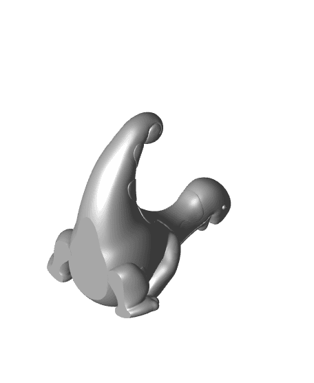 Relaxasaurus - Happy & Holder Versions 3d model