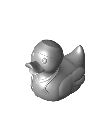 Nurse/Doctor -Rubber Duck 3d model
