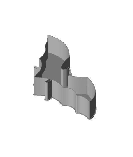 Bat 0056, nestable box (v2) 3d model