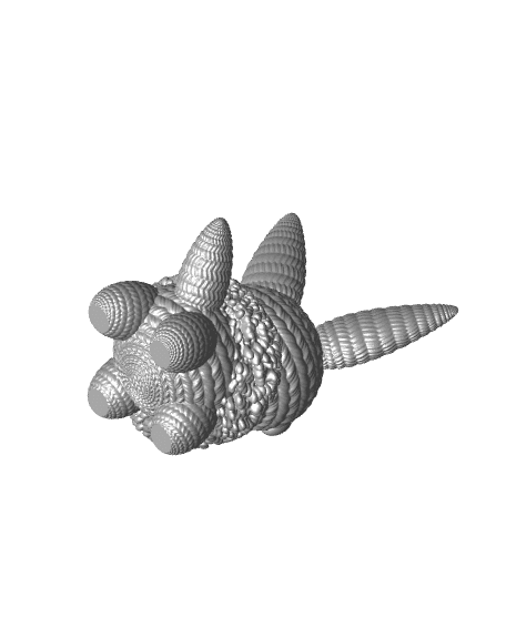 Crochet Eevee 3d model
