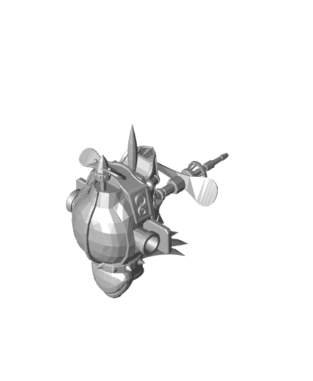 Lemmys Airship 3d model