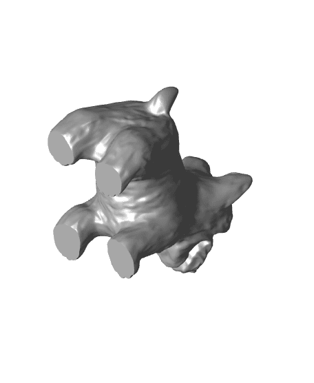 free dog 3 3d model