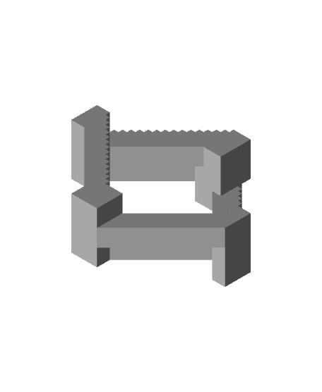 Infinite Staircase Sculpture 3d model