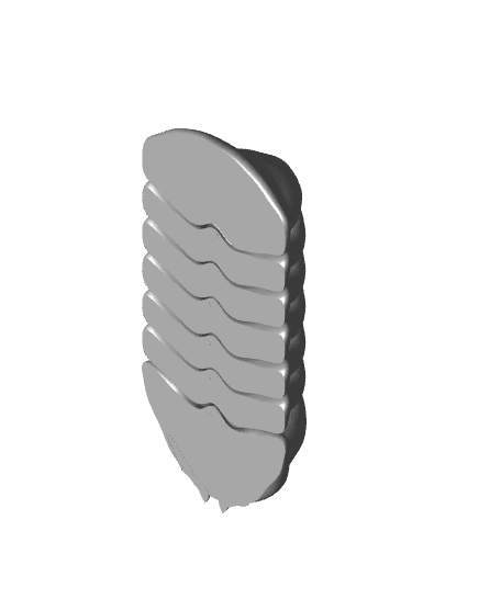 Articulated Isopod 3d model
