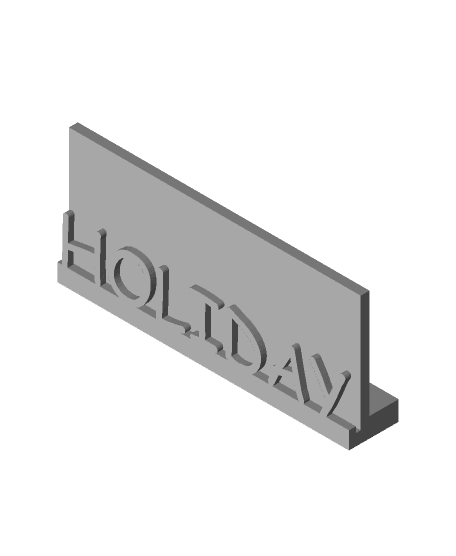 Remix of holiday-fotostand 3d model