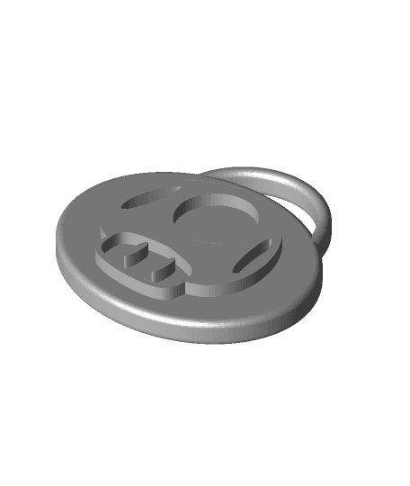 Mario Themed Key Ring Collection 3d model