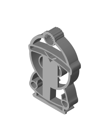 Cartoon Cookie Cutter, Biscuit Cutter 3d model